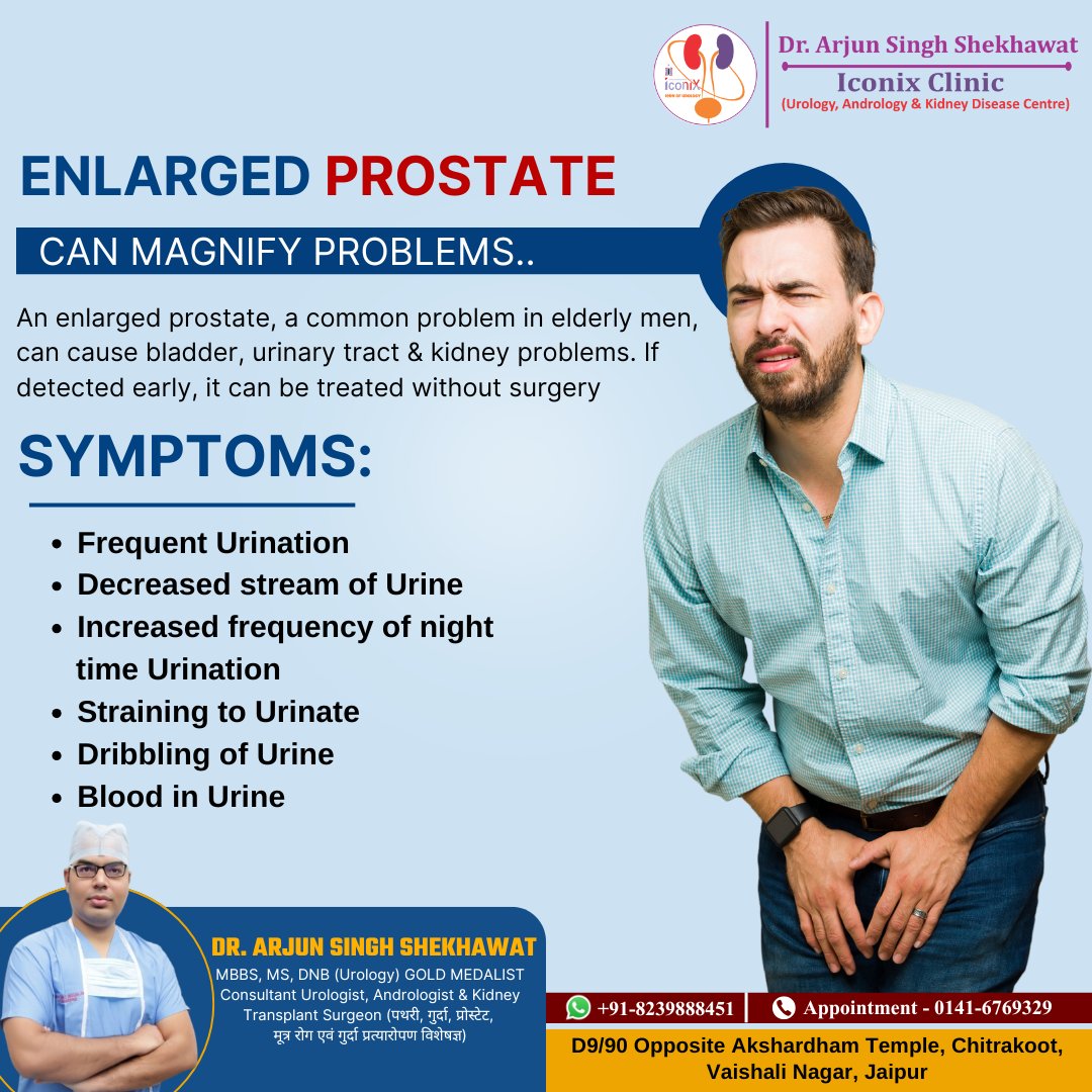 Prostate enlargement symptoms